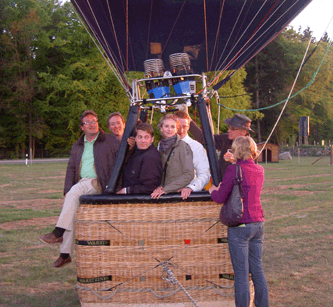 Ballonglühen auf Usedom